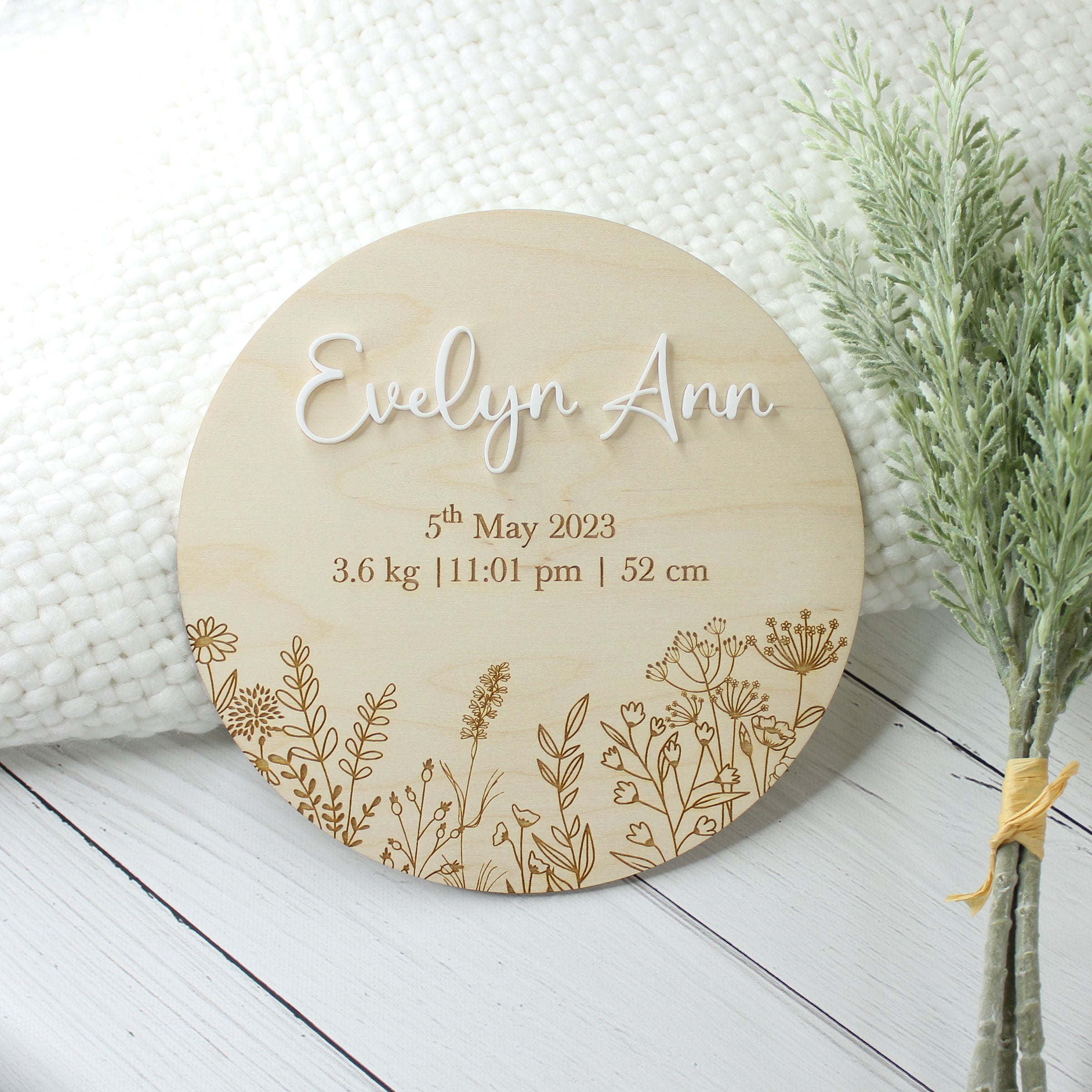 30 Birth Announcement Captions for Instagram Meridian Etch