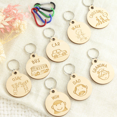 after school reminder bag tags