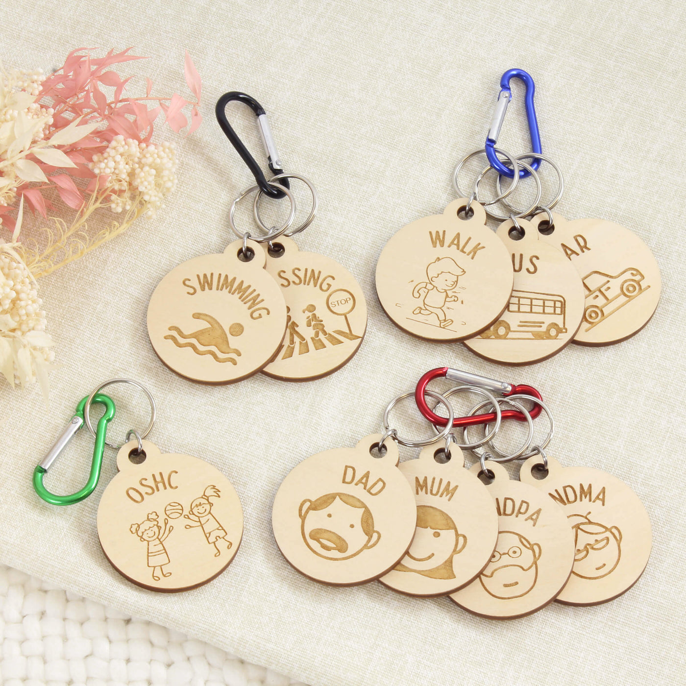 after school reminder bag tags