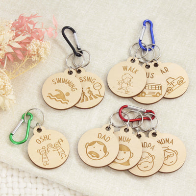 after school reminder bag tags