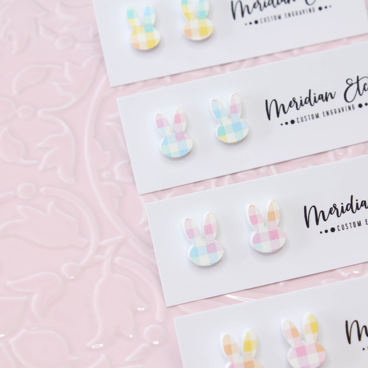 easter bunny earrings