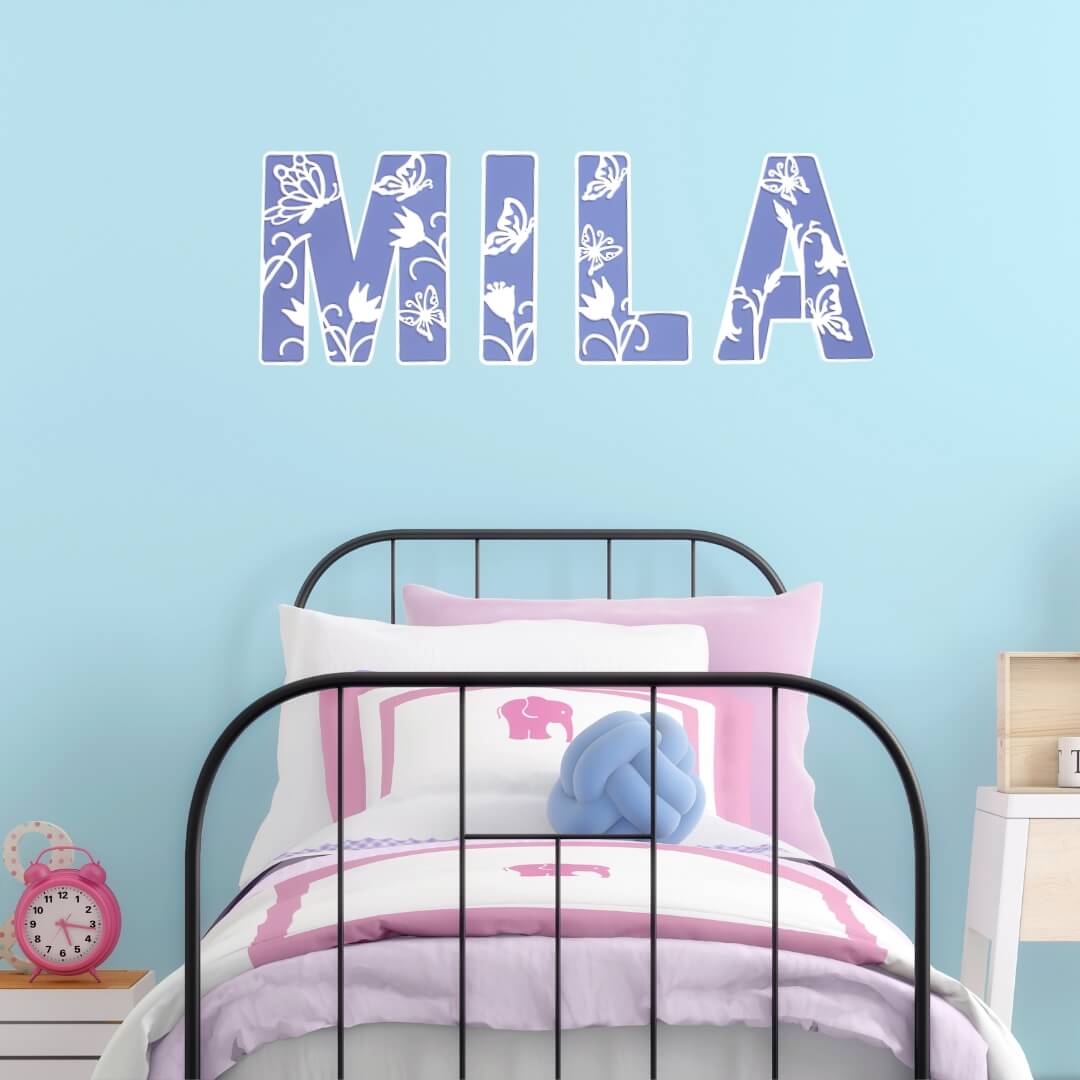 kids butterfly room theme