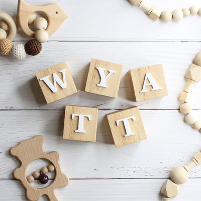 baby letter blocks