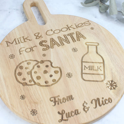 santa cookie board
