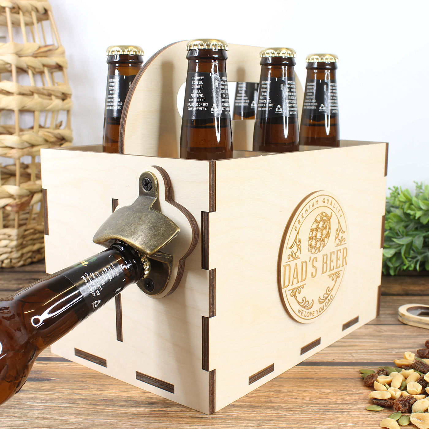 Beer Box | Beer Gift for Dad – Meridian Etch