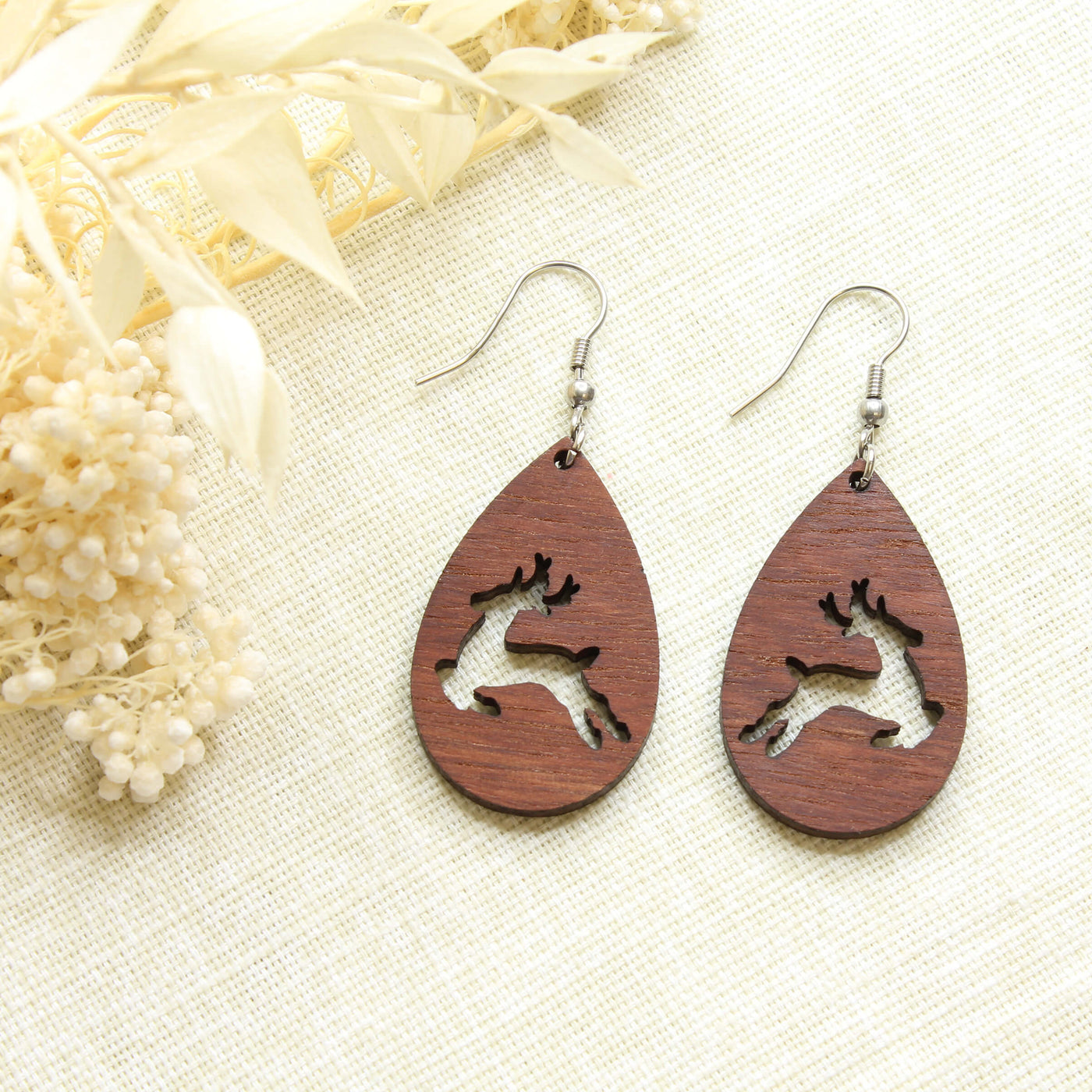 Reindeer Earrings