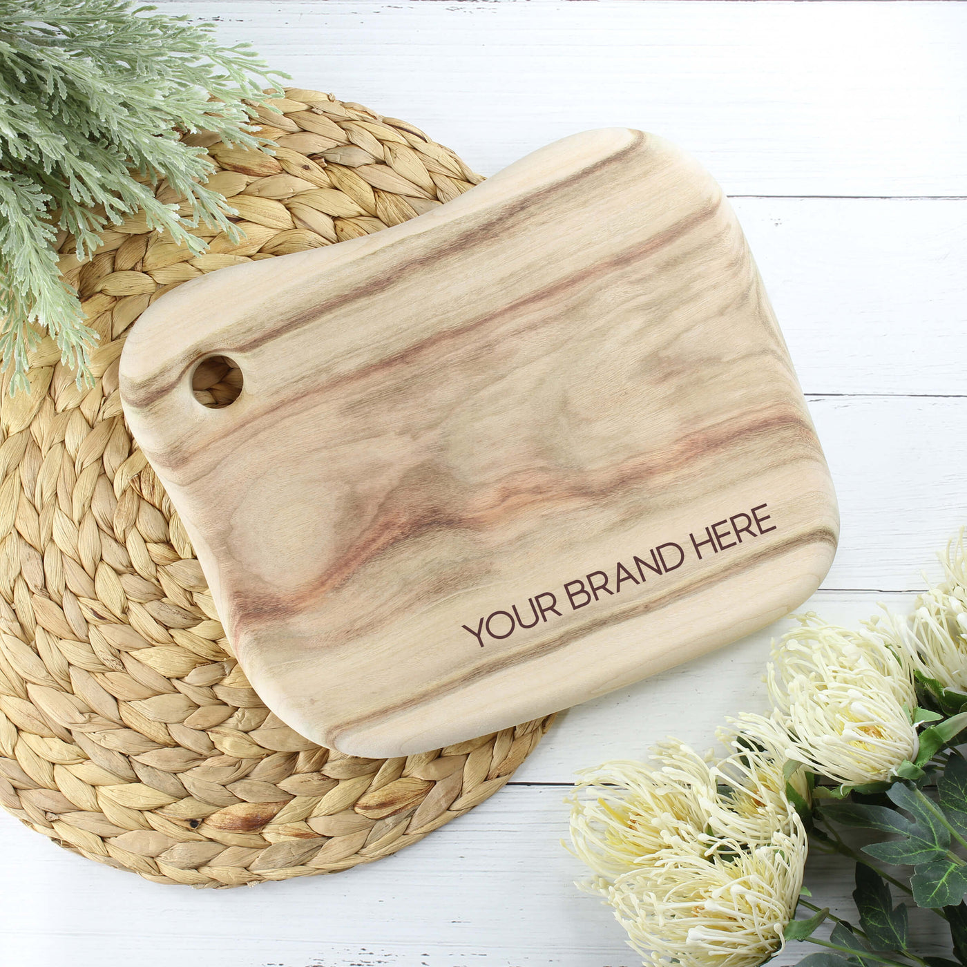 client gifts branded chopping board