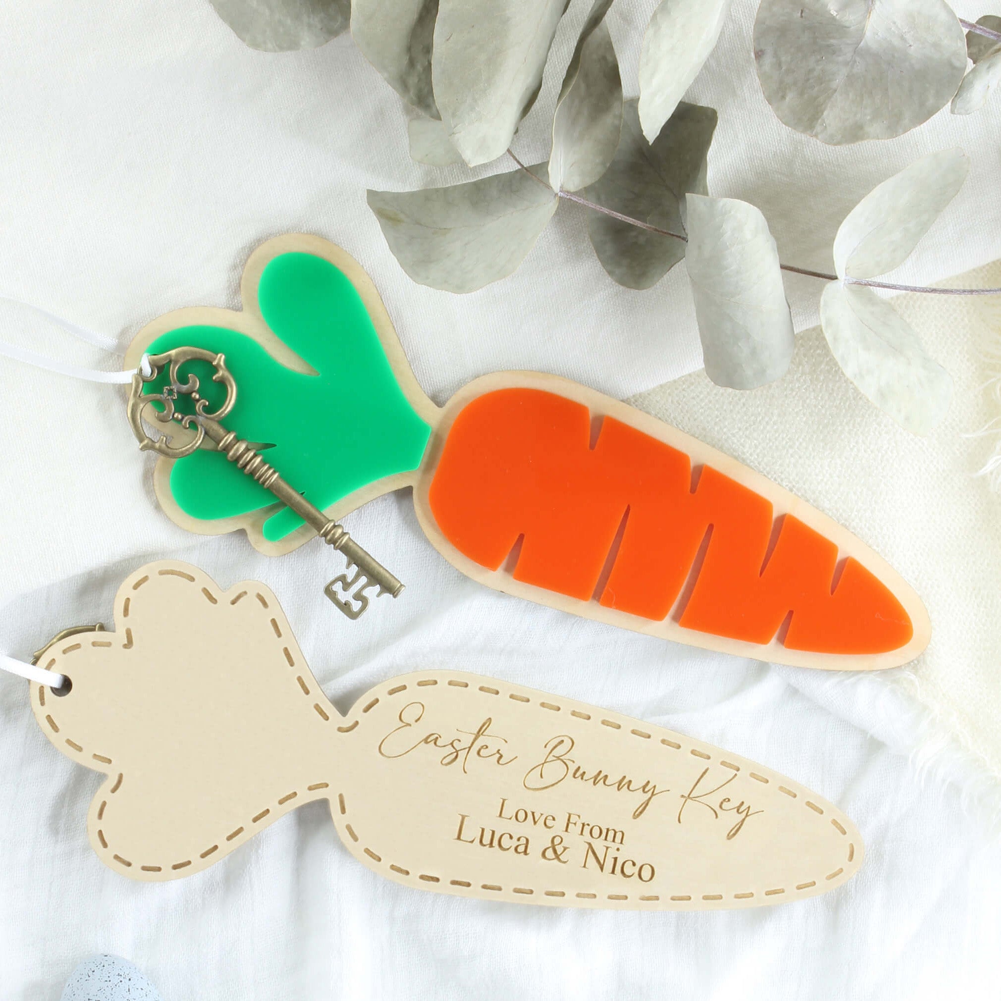 Personalised Easter - Easter Bunny Magic Key – Meridian Etch