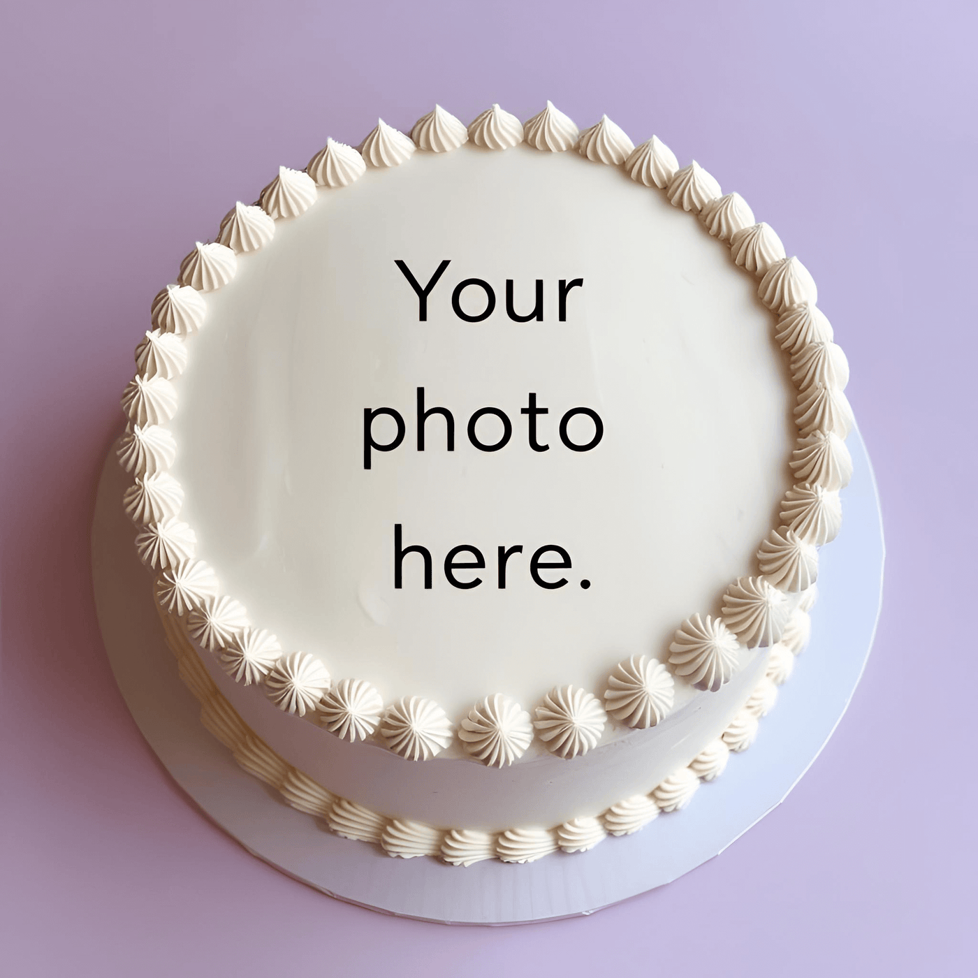 edible cake photo