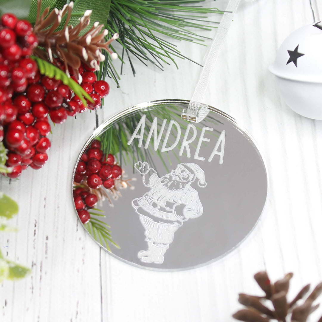 Engraved Christmas Ornament Meridian Etch
