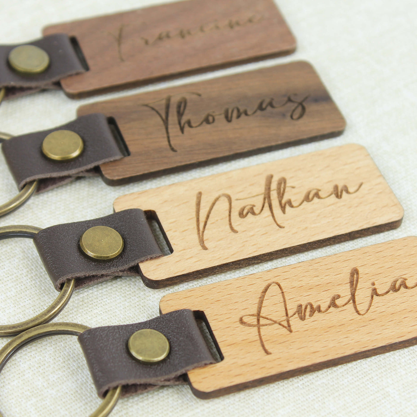 personalised keyrings