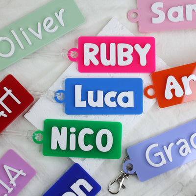 bag tags personalised