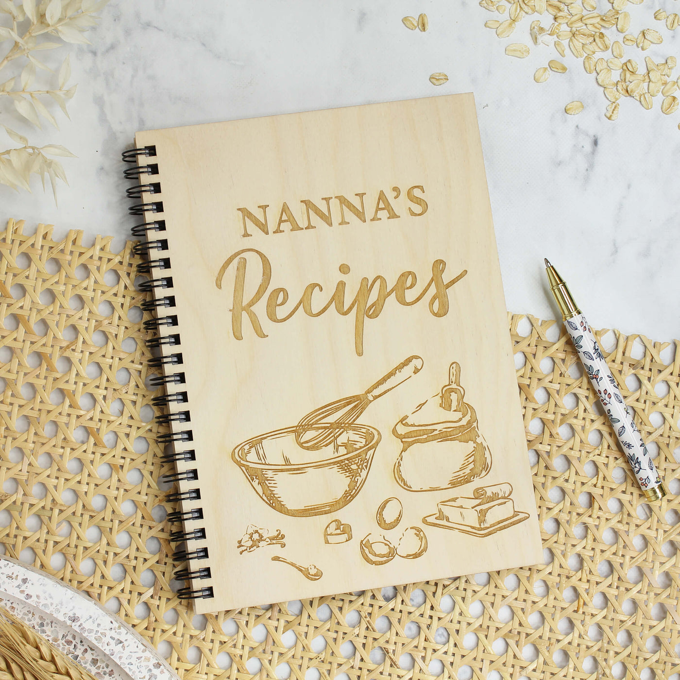 personalised recipe book