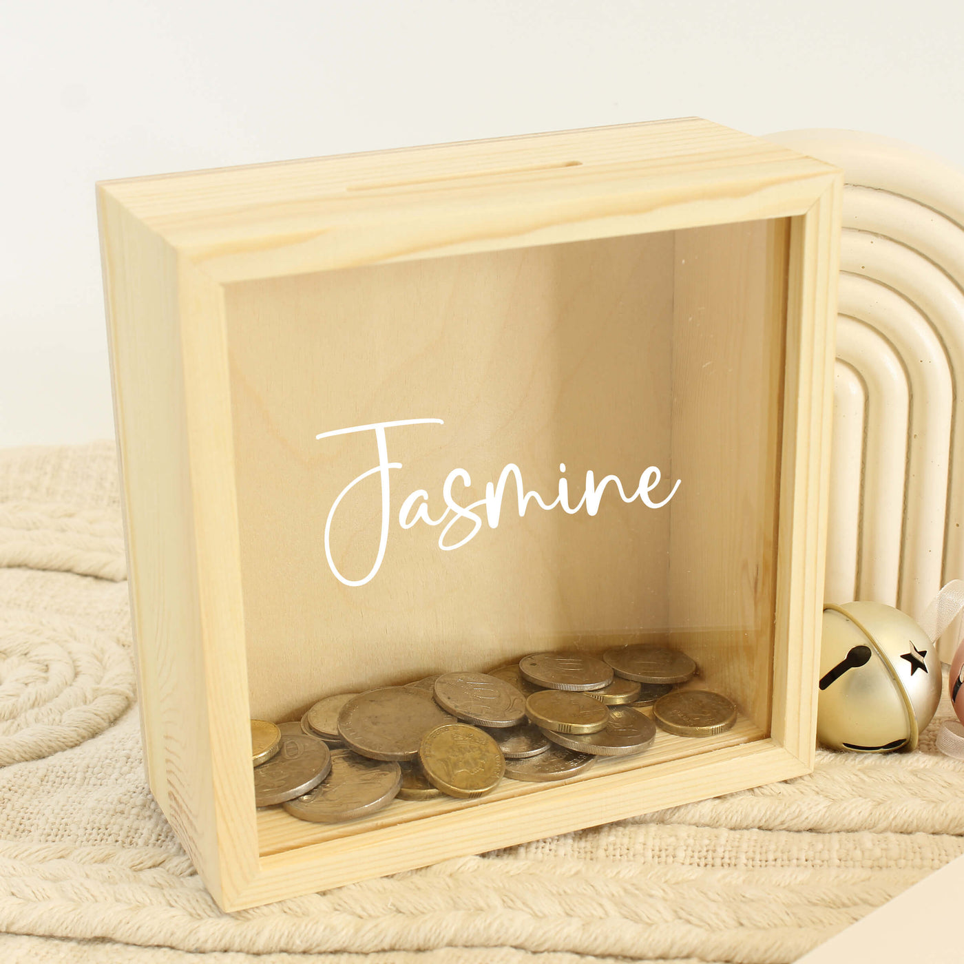 Custom Box Emoney Personalised Money Box – Meridian Etch