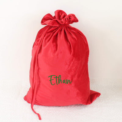 personalised santa sack