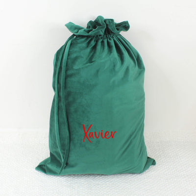 santa bags personalised