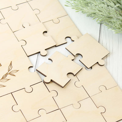 wedding puzzle guest book