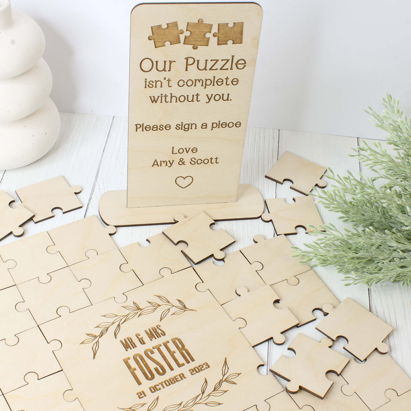 wedding puzzle