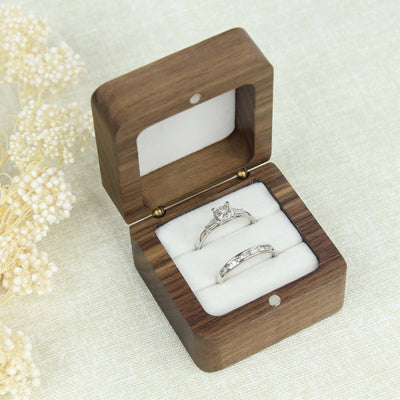 wooden ring box