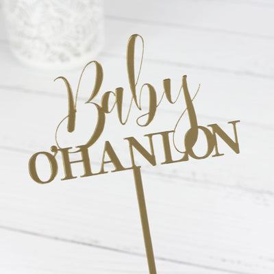 Baby Shower & Gender Reveal Cake Topper