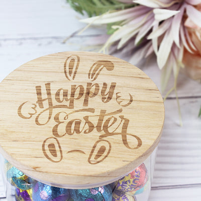 Personalised easter jar