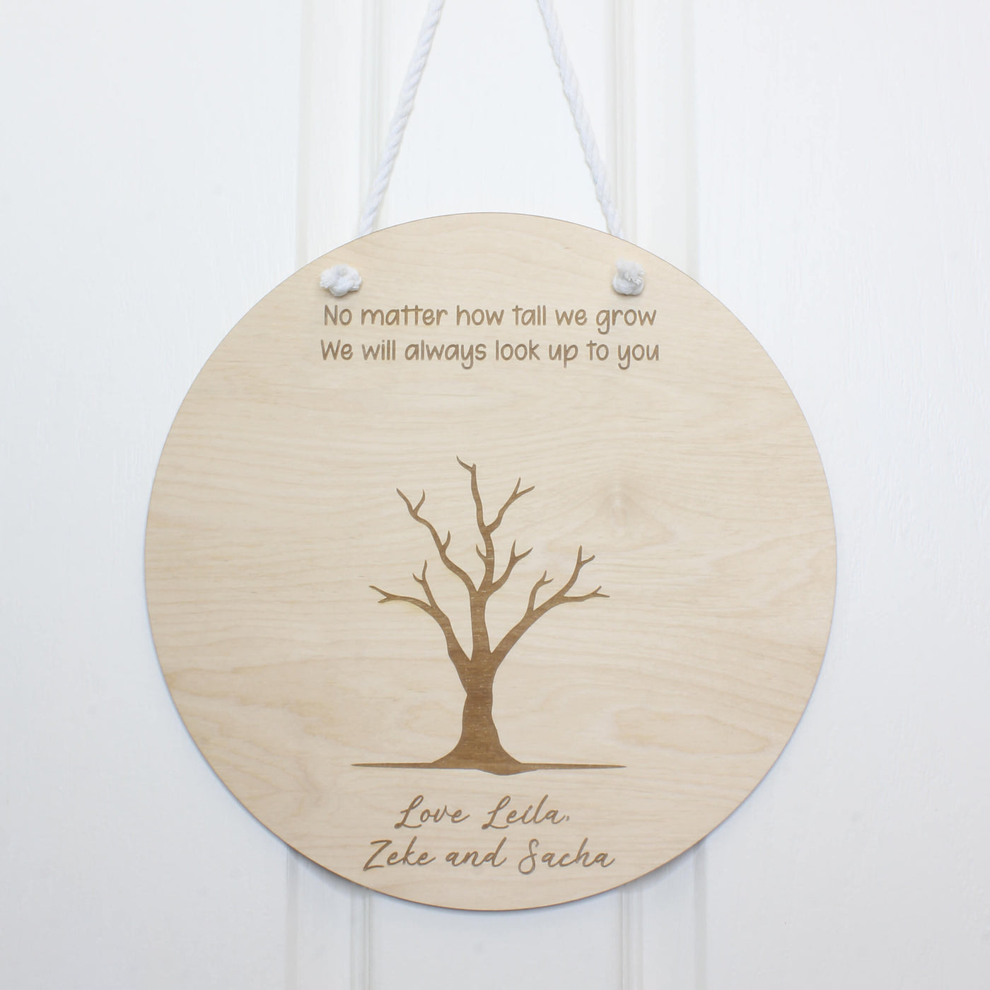 fathers day handprint plaque