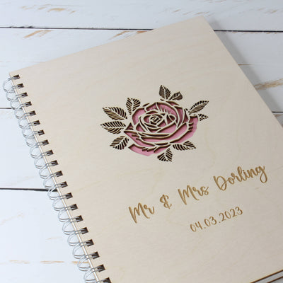 Wedding Guest Book - Rose