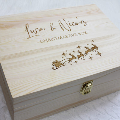 Personalised christmas eve box